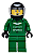 Minifigura Lego City - Piloto Aston Martin AMR23 - Imagem 1