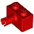 Tijolo Modificado 1x2 com Pino Vermelho - Imagem 1
