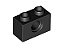 Tijolo Lego 1x2 com Furo Preto - Imagem 1