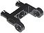 Conector com dois Pinos Preto - Imagem 1