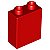 Tijolo Lego Duplo1 x 2 x 2 sem Tubo Inferior Vermelho - Imagem 1