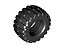 Pneu Lego DUPLO preto - Imagem 1