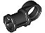 Conector Eixo-pino com Articulação Suave Preto - Imagem 1