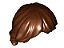 Cabelo Despenteado e em Camadas Marrom - Imagem 1