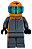 Minifigura Lego City - Piloto de Formula 1 - McLaren - Imagem 1