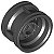 Roda Lego 30,4 mm D. x 20 mm sem furos de pinos e aro reforçado Preta - Imagem 1