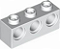 Tijolo Technic 1x3 com Furos Branco - Imagem 1