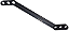 Link 3x13x6 Angulado Curvado Duplo Preto - Imagem 1