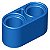 Viga 1x2 Azul - Imagem 1