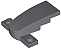 Cunha 4x2x1 1/3 com base 1x4 Cinza Escura - Imagem 1