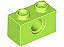 Tijolo Lego 1x2 com Furo Verde Limão - Imagem 1
