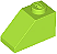 Tijolo inclinado 45 2x1 Verde Limão - Imagem 1