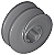 Parafuso sem fim curto Cinza Escuro - Imagem 1