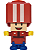 Boneco Toad - Uniforme da Equipe de Box  :  Super Mario - Imagem 1