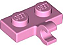 Placa modificada 1x2 com Clip Horizontal rosa brilhante - Imagem 1
