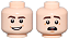 Cabeça Rosto Duplo Sorrindo / Assustada Light Nougat - Imagem 1