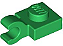 Placa Modificada 1x1 com Clip Horizontal Verde - Imagem 1