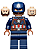 Minifigura Lego Marvel - Capitão América - Imagem 1