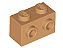 Tijolo Modificado 1x2 Medium Nougat - Imagem 1
