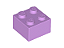 Tijolo 2x2 Medium Lavender - Imagem 1