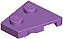 Placa 2x2 esquerda Medium Lavender - Imagem 1