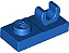 Placa Modificada 1x2 com clip Azul - Imagem 1