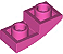 Inclinação Curva 2x1 1x2 Invertida Rosa Escura - Imagem 1