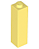 Tijolo 1x1x3 Amarelo Claro Brilhante - Imagem 1