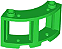 Janela de Canto Redonda 3x3x2 Verde Brilhante - Imagem 1