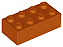 Tijolo 2x4 Dark Orange - Imagem 1