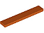 Placa Lisa 1x6 Dark Orange - Imagem 1