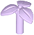 Planta com 3 folhas Lavender - Imagem 1