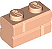 Tijolo Modificado 1x2 Light Nougat - Imagem 1