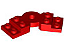 Placa Modificada 2x6x2/3 Dobrada Vermelha - Imagem 1