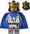Minifigura Lego Castle - Rei - Imagem 1