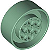 Roda 41mm D. x 15mm Sand Green - Imagem 1
