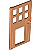 Porta Nougat 1x4x6 com 6 painéis, alça de pino e passagem para animal de estimação - Imagem 1