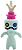 Minifigura Lego Disney - Scrump - Imagem 1