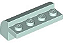 Tijolo 2x4x1 1/3 Modificado com Parte Superior Curvada Light Aqua - Imagem 1