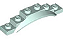 Para-Lamas 1x1/2x6x1 com arco Light Aqua - Imagem 1