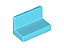 Painel 1x2x1 com cantos arredondados Medium Azure - Imagem 1