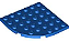 Placa Redonda de Canto 6x6 Azul - Imagem 1