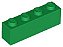 Tijolo 1x4 Verde - Imagem 1