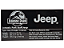 Placa Lisa 4x8 com Desenho do Jeep do Jurassic Park Preta - Imagem 1