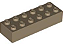 Tijolo 2x6 Bege Escuro - Imagem 1
