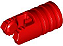 Cilindro com dobradiça Vermelho - Imagem 1