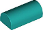 Inclinação Curva 1x2x2/3 Dark Turquoise - Imagem 1