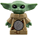 Minifigura Lego Star Wars - Grogu / 'Baby Yoda' - Imagem 1