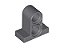 Conector de Pinos com Placa 1 x 2 x 1 2/3 com 2 furos Cinza Escuro - Imagem 1