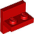 Suporte 2x2 - 1x2 Vermelho - Imagem 1